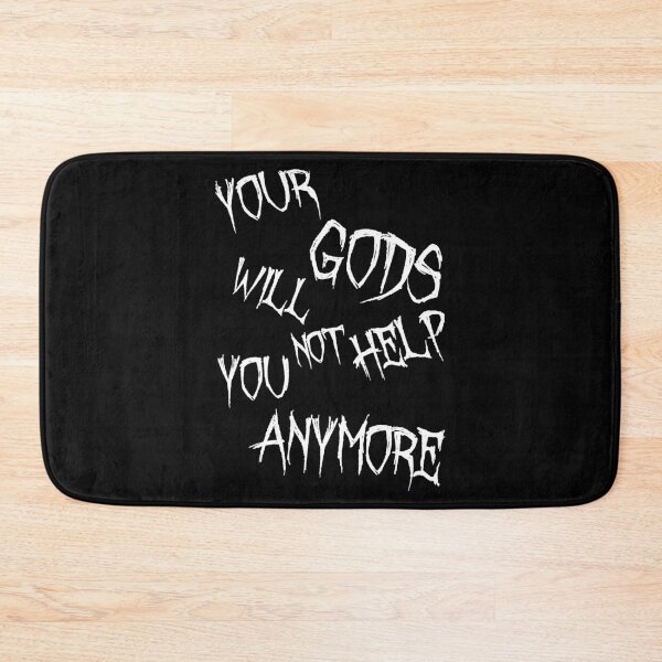 Item preview, Your Gods Not Here White Text Shirt designed and sold by Radson.
