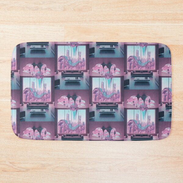 Item preview, Surreal Melting Ceiling Interior With Wavy Cityscape designed and sold by Itsheartshop.