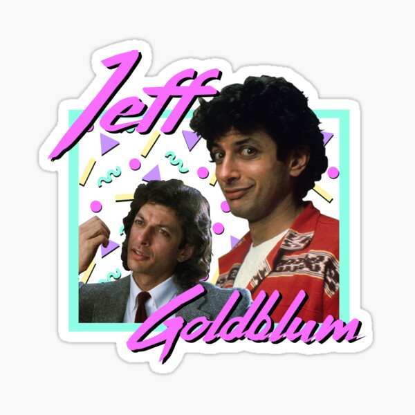 Item preview, 80s Jeff Goldblum designed and sold by ellentwd.