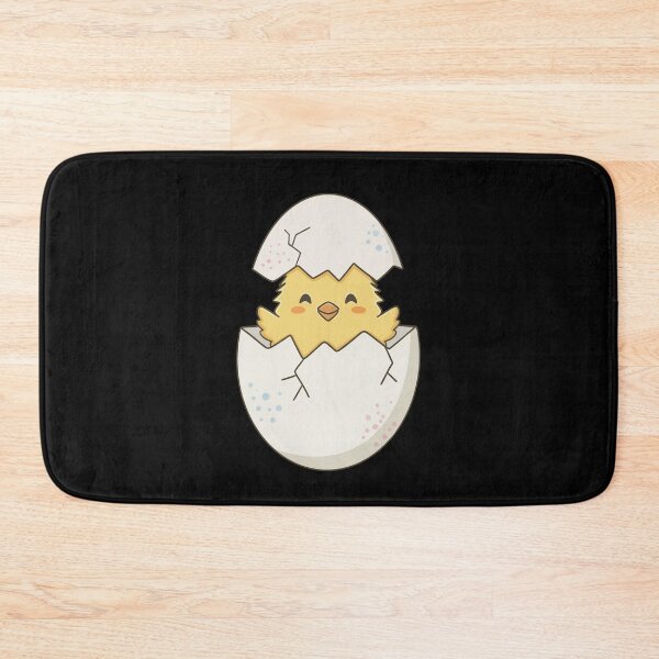Item preview, Cute Baby Chick Hatching from Egg – Happy Easter Kawaii Cartoon designed and sold by Xatutik.art.