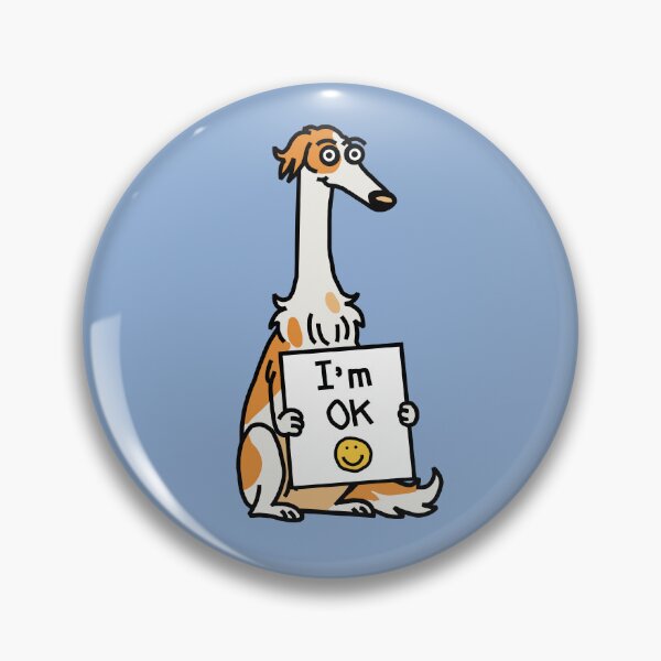 Item preview, Funny Dog Says Im Ok designed and sold by ellenhenry.