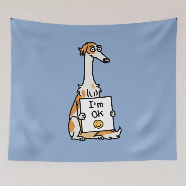 Item preview, Funny Dog Says Im Ok designed and sold by ellenhenry.