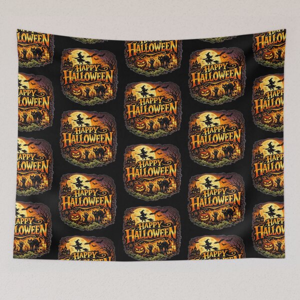 Item preview, Happy Halloween design  designed and sold by Swati's Digital Den.