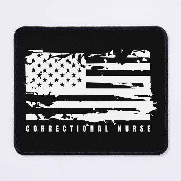 Item preview, Corrections Nurse Us Flag designed and sold by Dondonmart.