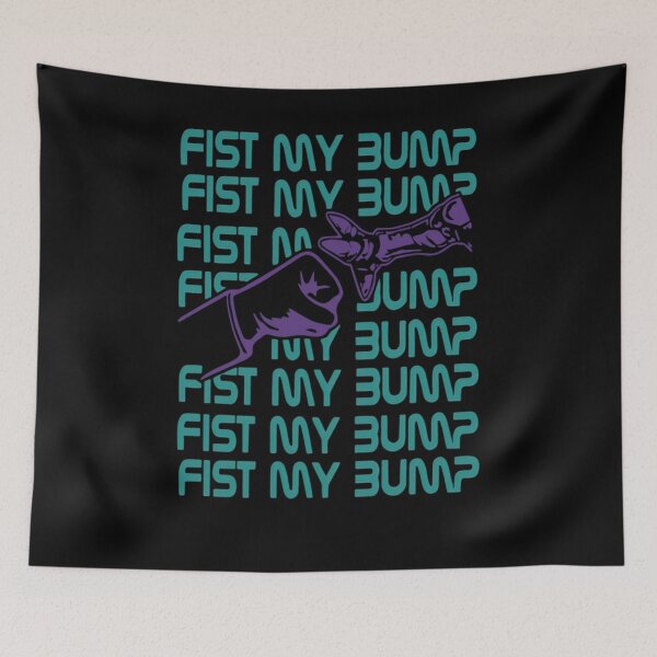 Item preview, Fist My Bump Alien Handshake Sci Fi Friendship Classic T-Shirt designed and sold by Qwertycraftd.