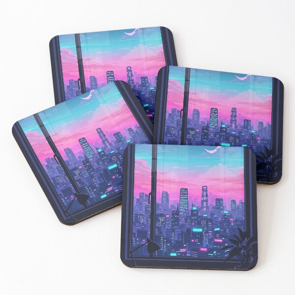 Item preview, Lofi Hip Hop Study Window View City designed and sold by Itsheartshop.