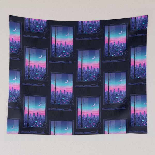 Item preview, Lofi Hip Hop Study Window View City designed and sold by Itsheartshop.