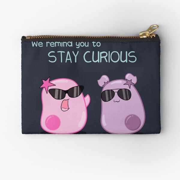 Stay Curious! with the Amoeba Sisters Zipper Pouch