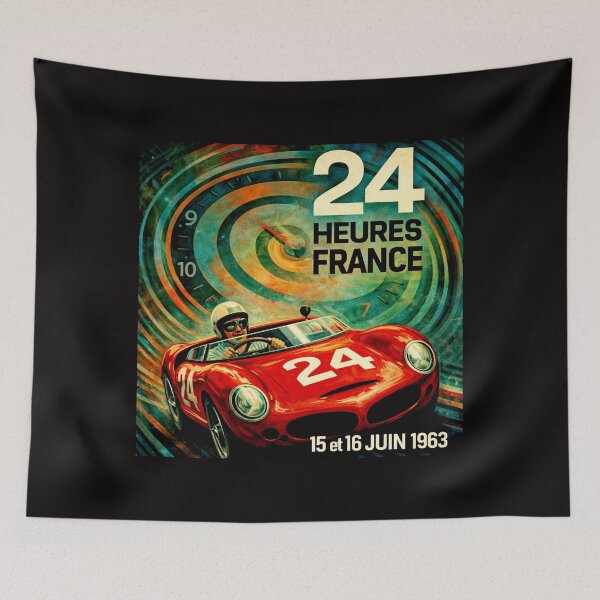 Item preview, 24 Hours : Where Speed Becomes Timeless Art 1963 #1 designed and sold by Helios Be. Lavsh.