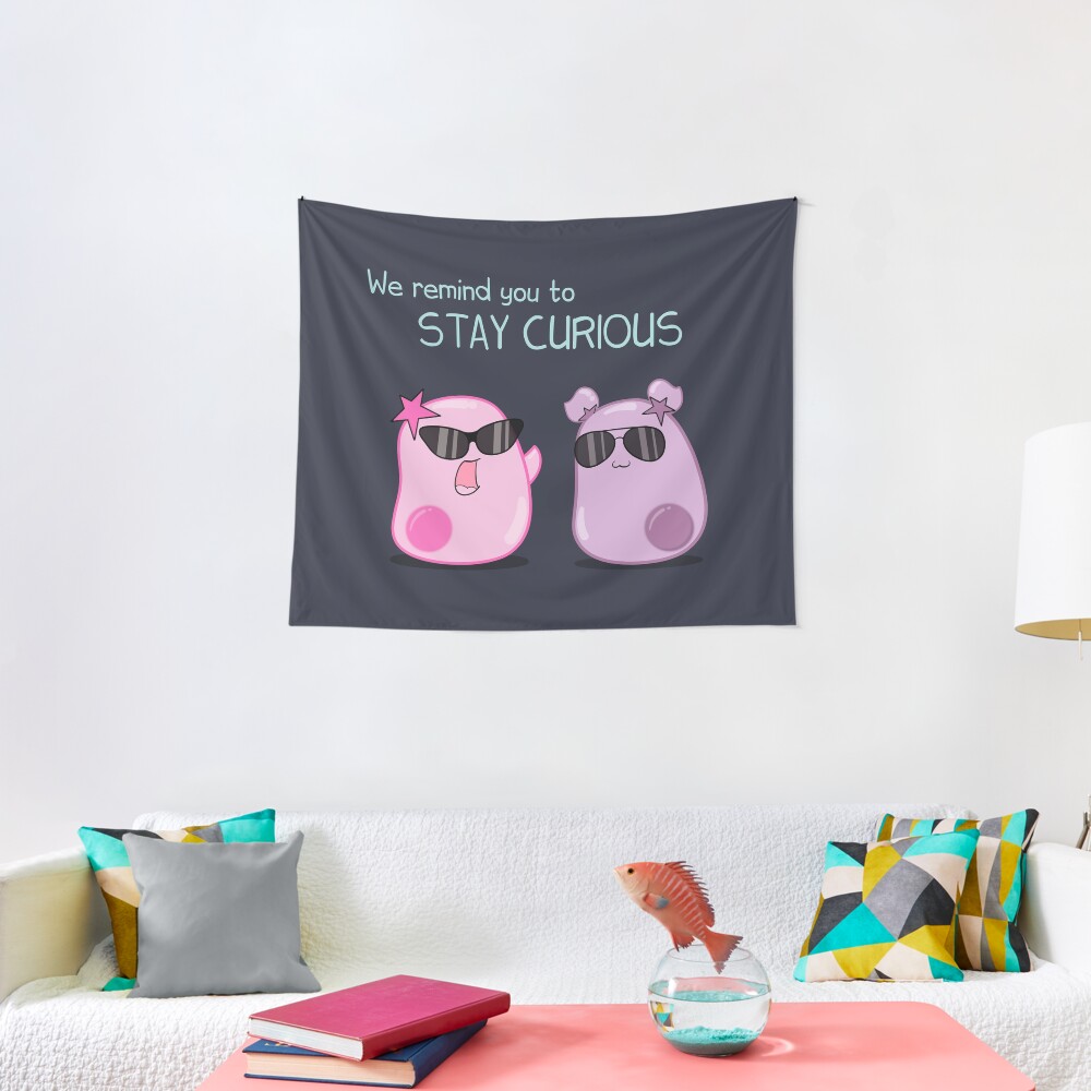 Stay Curious! with the Amoeba Sisters Tapestry