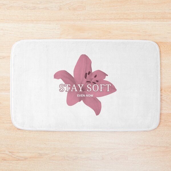 Item preview, stay soft, even now // minimal retro aesthetic designed and sold by zlivy.