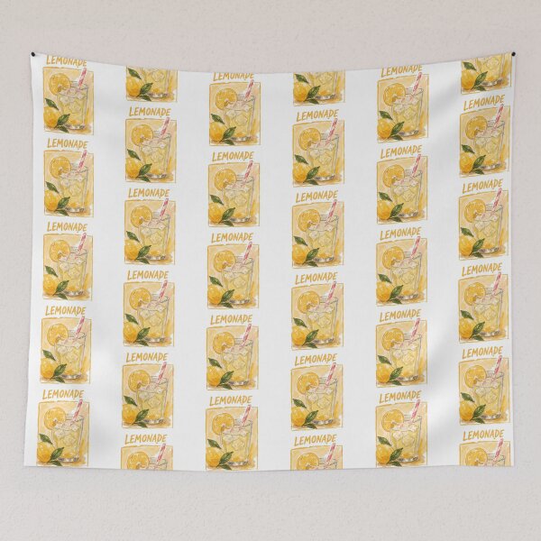 Item preview, Yellow Lemonade Summer Design | Refreshing Drink Aesthetic | Summer Vibes Typography designed and sold by Mialunaa.