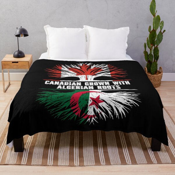 Item preview, Canadian Grown with Algerian Roots Canada Flag designed and sold by CosmoKitsch.