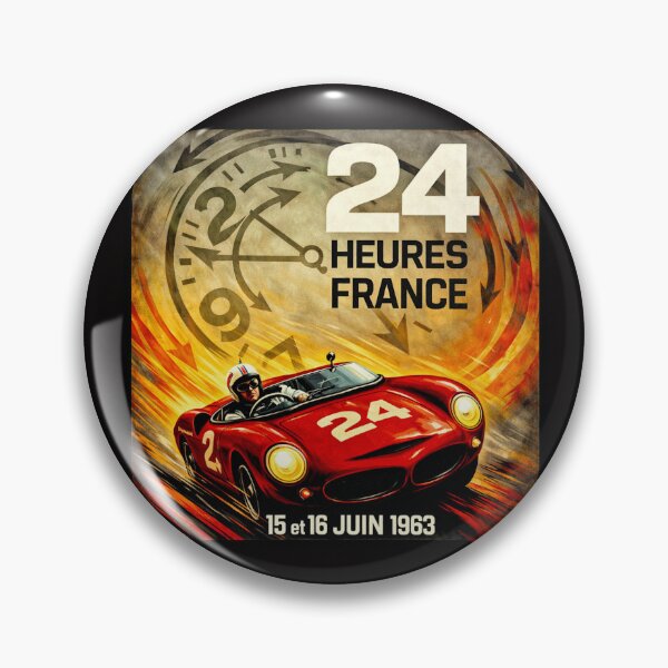 Item preview,  24 Hours : Where Speed Becomes Timeless Art 1963 #2 designed and sold by Helios Be. Lavsh.