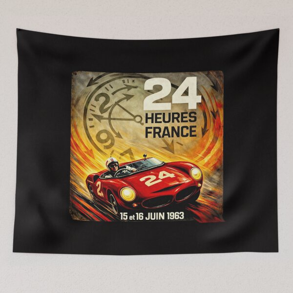 Item preview,  24 Hours : Where Speed Becomes Timeless Art 1963 #2 designed and sold by Helios Be. Lavsh.