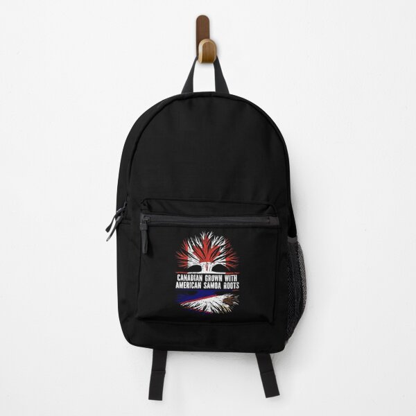 Item preview, Canadian Grown with American Samoa Roots Canada Flag designed and sold by CosmoKitsch.