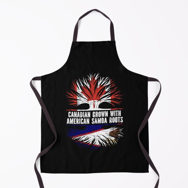 Item preview, Canadian Grown with American Samoa Roots Canada Flag designed and sold by CosmoKitsch.