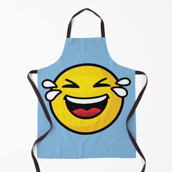Item preview, Laughing smiley emoticon Emoji Icon. Cartoon happy Face with laughing mouth and Tears of Joy Expression designed and sold by AtonuHaque.