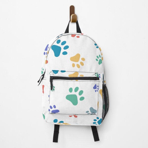 Item preview, Colorful Kitten Paw Pattern - Cute Pastel Cat Tracks designed and sold by ARTmast777.