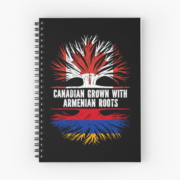 Item preview, Canadian Grown with Armenian Roots Canada Flag designed and sold by CosmoKitsch.