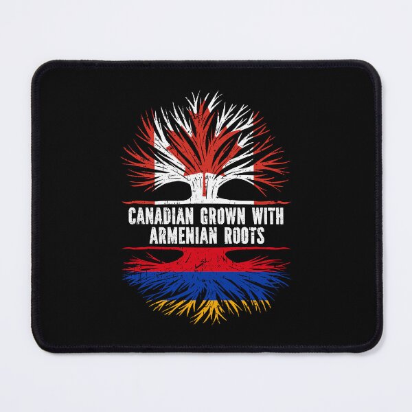 Item preview, Canadian Grown with Armenian Roots Canada Flag designed and sold by CosmoKitsch.