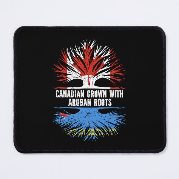Item preview, Canadian Grown with Aruban Roots Canada Flag designed and sold by CosmoKitsch.