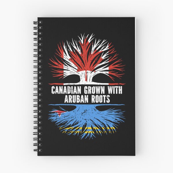 Item preview, Canadian Grown with Aruban Roots Canada Flag designed and sold by CosmoKitsch.