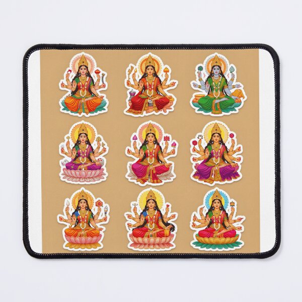 Item preview, Goddess Shailaputri Sticker designed and sold by Teewave-Ashish.