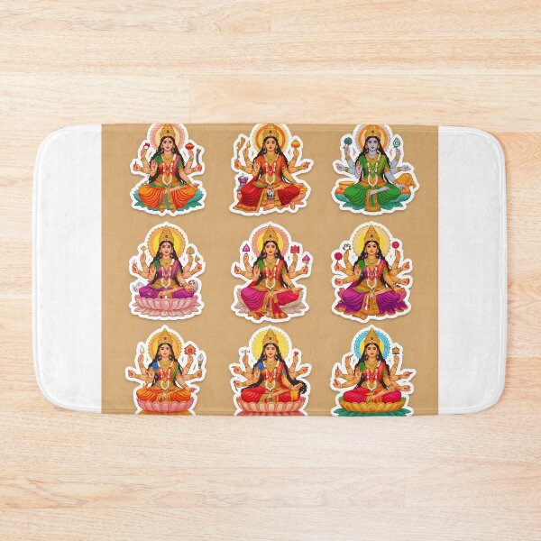 Item preview, Goddess Shailaputri Sticker designed and sold by Teewave-Ashish.