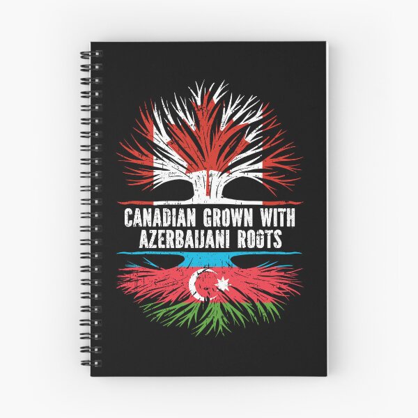 Item preview, Canadian Grown with Azerbaijani Roots Canada Flag designed and sold by CosmoKitsch.