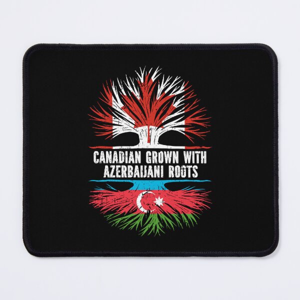 Item preview, Canadian Grown with Azerbaijani Roots Canada Flag designed and sold by CosmoKitsch.