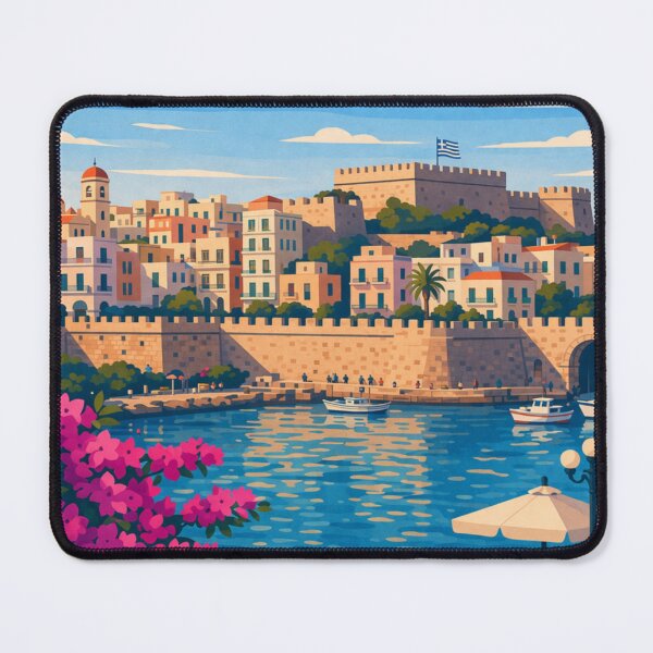 Artikelvorschau, Heraklion Kreta Reiseplakat entworfen und verkauft von MatthewHeights.