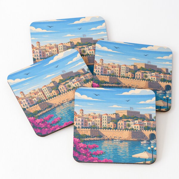 Item preview, Heraklion Crete Travel Poster designed and sold by MatthewHeights.