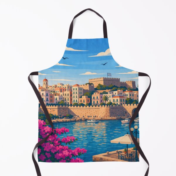 Item preview, Heraklion Crete Travel Poster designed and sold by MatthewHeights.