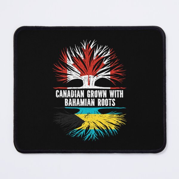 Item preview, Canadian Grown with Bahamian Roots Canada Flag designed and sold by CosmoKitsch.