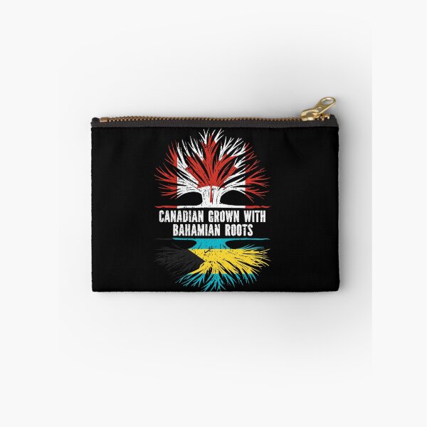 Item preview, Canadian Grown with Bahamian Roots Canada Flag designed and sold by CosmoKitsch.