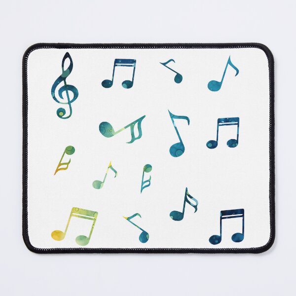 Item preview, Teal Green Music Note Sticker Pack designed and sold by Primroaddesigns.