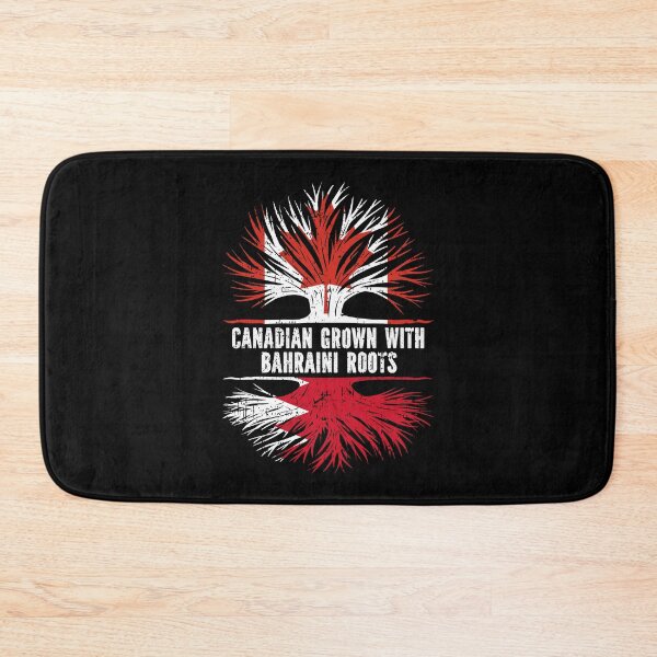 Item preview, Canadian Grown with Bahraini Roots Canada Flag designed and sold by CosmoKitsch.