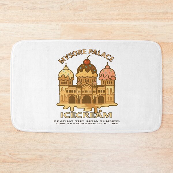 Item preview, Mysore Palace Ice Cream | Funny India Summer Dessert Humor Cute Architecture  designed and sold by Globalcitytees.