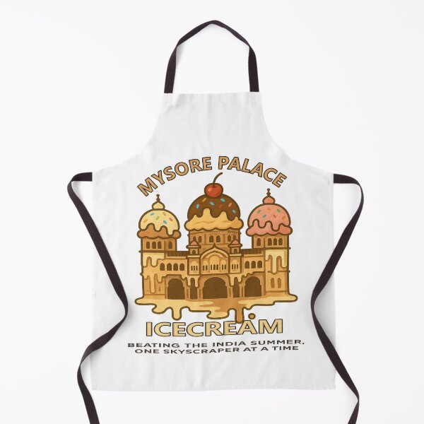 Item preview, Mysore Palace Ice Cream | Funny India Summer Dessert Humor Cute Architecture  designed and sold by Globalcitytees.