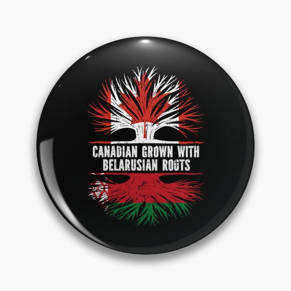 Item preview, Canadian Grown with Belarusian Roots Canada Flag designed and sold by CosmoKitsch.