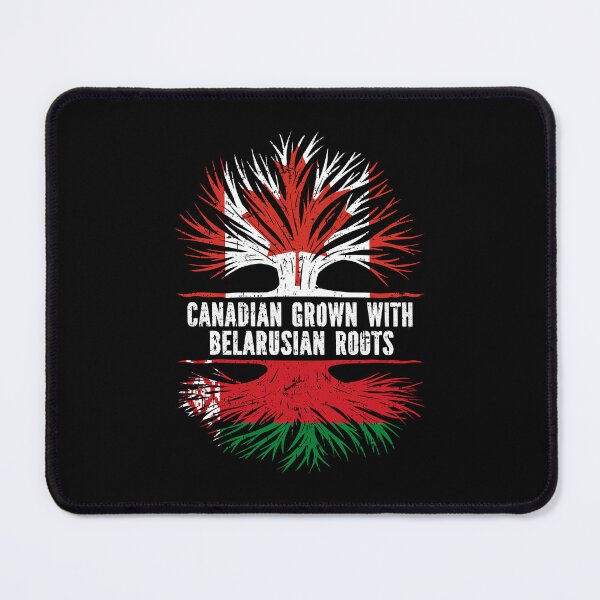Item preview, Canadian Grown with Belarusian Roots Canada Flag designed and sold by CosmoKitsch.