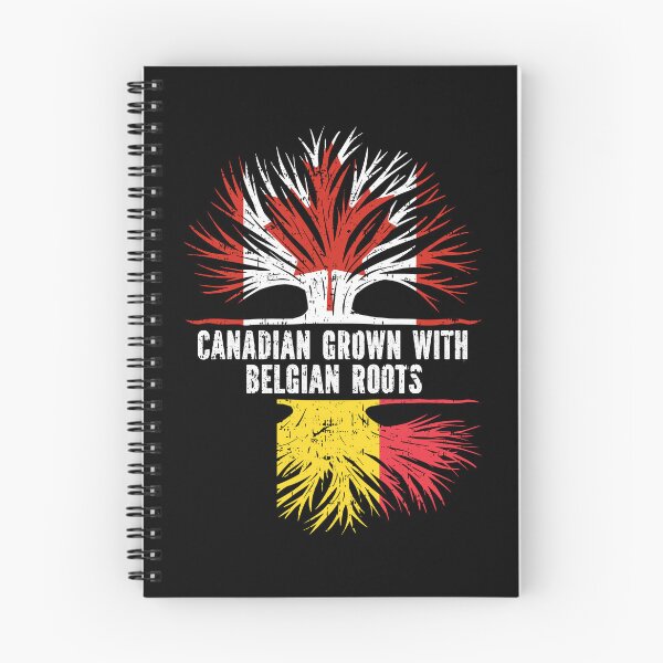 Item preview, Canadian Grown with Belgian Roots Canada Flag designed and sold by CosmoKitsch.