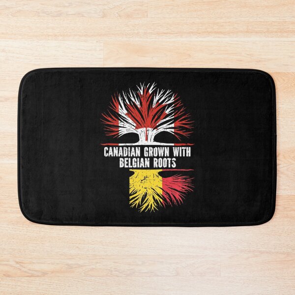 Item preview, Canadian Grown with Belgian Roots Canada Flag designed and sold by CosmoKitsch.