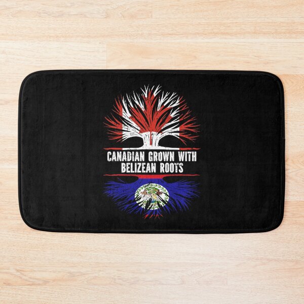 Item preview, Canadian Grown with Belizean Roots Canada Flag designed and sold by CosmoKitsch.