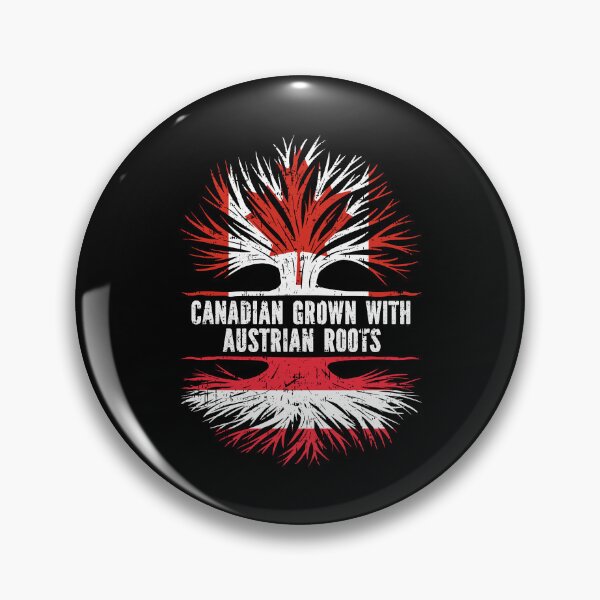 Item preview, Canadian Grown with Austrian Roots Canada Flag designed and sold by CosmoKitsch.