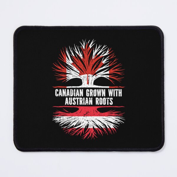 Item preview, Canadian Grown with Austrian Roots Canada Flag designed and sold by CosmoKitsch.