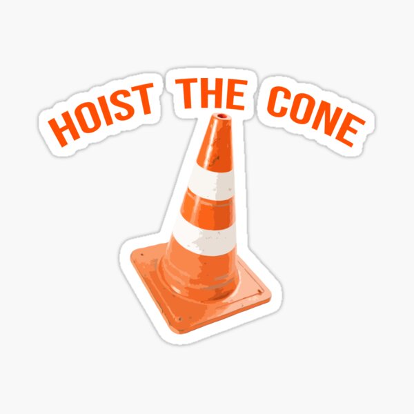 Item preview, Funny Hoist The Cone Meme Baseball Life Style Meme Baseball designed and sold by Ntic-Store.