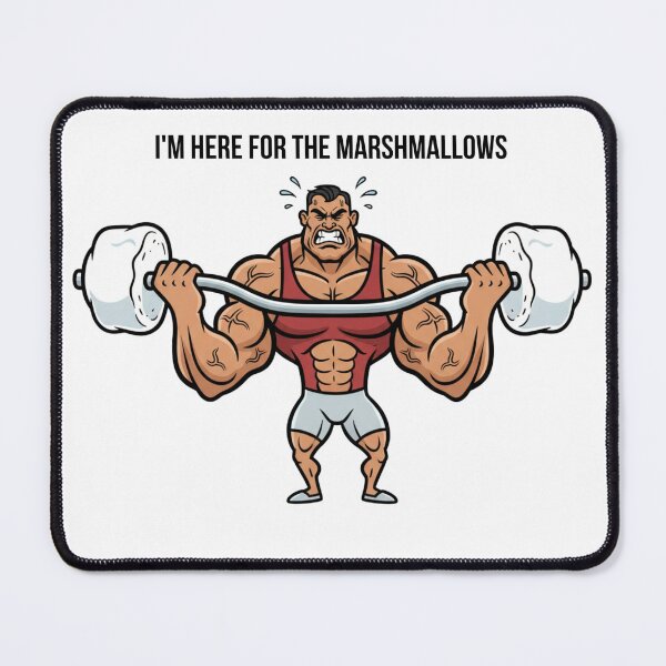 Item preview, Gym marshmallows designed and sold by MaciejErdon.