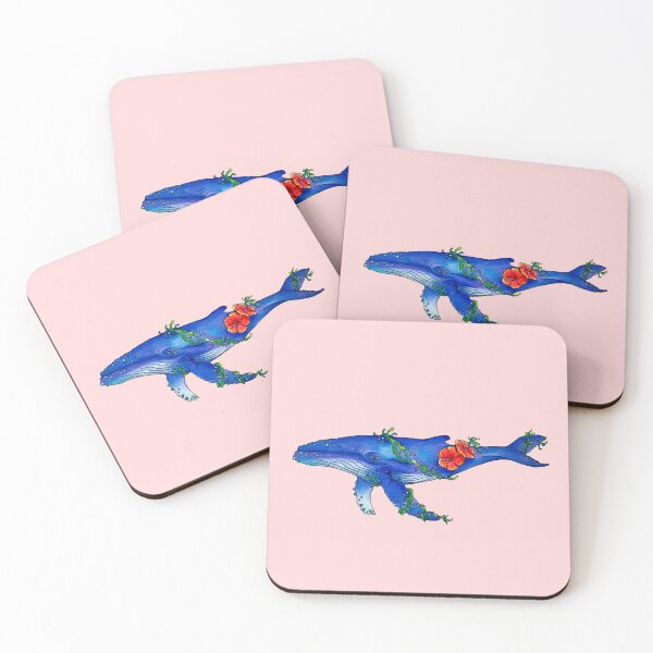 Item preview, Hibiscus Whale designed and sold by Nautilune Reverie.
